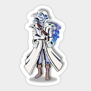 Plague Doctor: Blue FX Sticker